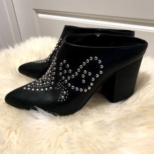 EXPRESS Western Block Heeled Mule